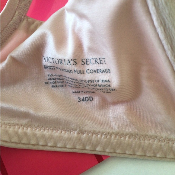 VICTORIAS SECRET BIOFIT PADDED FULL COVERAGE BRA - Picture 7 of 13